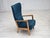 Mid-Century Modern Danish Armchair in Wool and Lacquered Beechwood by Fritz Hansen, 1970s For Sale - Image 3 of 18