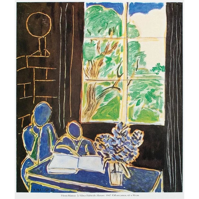 Henri Matisse 1987 After Henri Matisse for Verve "Silence Inhabits Houses", Second Edition Full-Color Print For Sale - Image 4 of 6