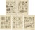 Paper Pyrotechnics, 1800, Paper, Set of 5 For Sale - Image 7 of 7