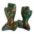 Pair of Mid-Century Italian Figural Sculptures For Sale
