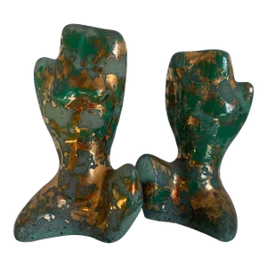 Pair of Mid-Century Italian Figural Sculptures