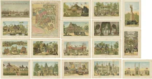 Views of Amsterdam and Dutch Colonies, 1883, Paper, Set of 18