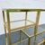 Mid 20th Century Hollywood Regency Gold and Glass Etagere/Shelving Unit For Sale - Image 5 of 12