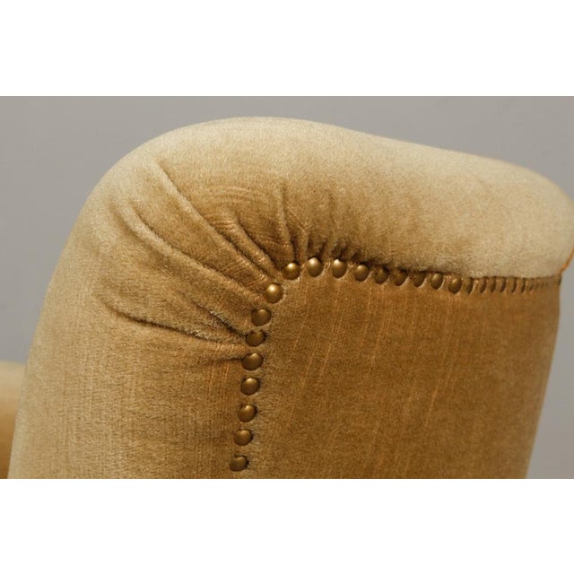Set of Art Deco Velvet Armchairs, Germany, 1940s For Sale - Image 3 of 15
