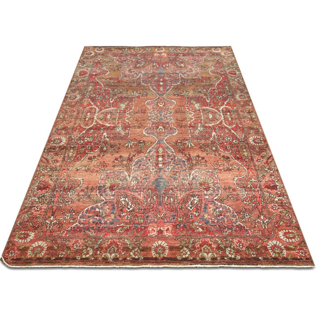 1960s 1960s Turkish Oushak Rug For Sale - Image 5 of 6