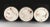 Wedgwood Creamware Hummingbird, Butterfly and Flowers Plates, Pattern No. 7961, Set of Three Etruria, Staffordshire, Dated 1868 For Sale - Image 12 of 12