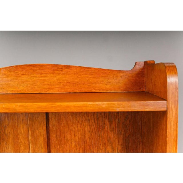 Art Nouveau Bookshelf in Oak For Sale - Image 16 of 17