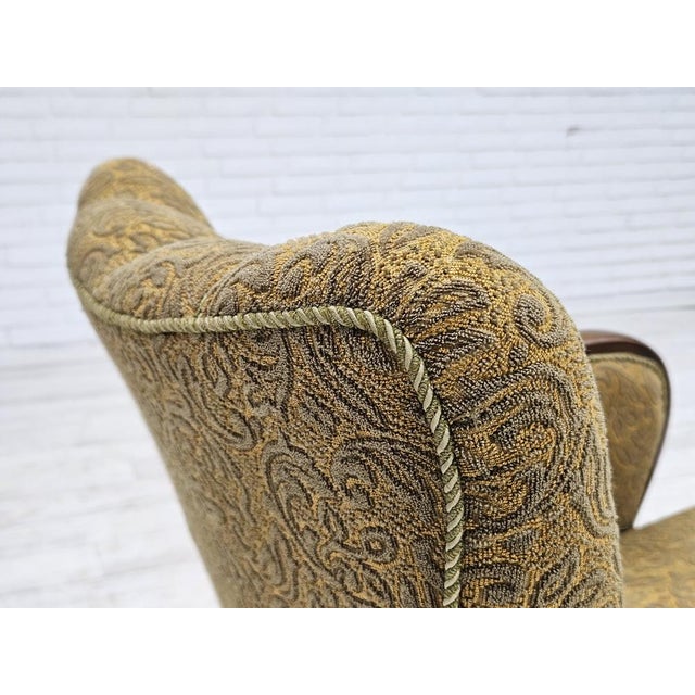 Vintage Danish Armchair, 1950s For Sale - Image 16 of 18