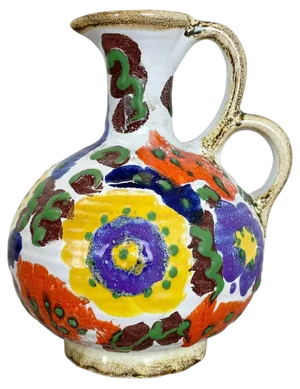 Vintage German Ceramic Studio Pottery Vase by Marei Ceramics, 1970s