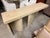 Bespoke Geometric Faux Stone Console Table For Sale - Image 4 of 12