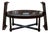 Baker Barbara Barry Art Deco Style Oval 2 Leaf Extension Mahogany Dining Table For Sale
