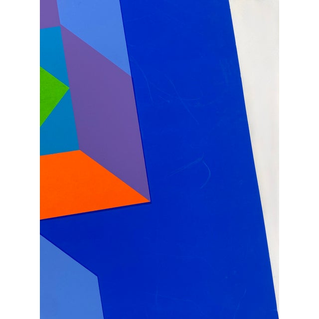 Paper Victor Vasarely, Screen Print Poster for the Munich Olympic Games by Victor Vasarely (19081997), 1972, 1972, Paper For Sale - Image 7 of 13