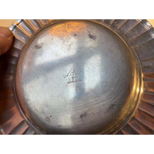 Art Deco Pewter Bowl by Just Andersen, 1930s For Sale - Image 4 of 6