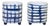 Tie-Dye Design Footed Planter (Set of 2) For Sale
