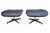 2020s Mid-Century Modern Eames Leather Ottoman by Herman Miller For Sale - Image 5 of 17