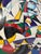 Original Juan Quevedo Pop Cubism Geometric Guitarist Music Mixed Media Painting For Sale - Image 14 of 18