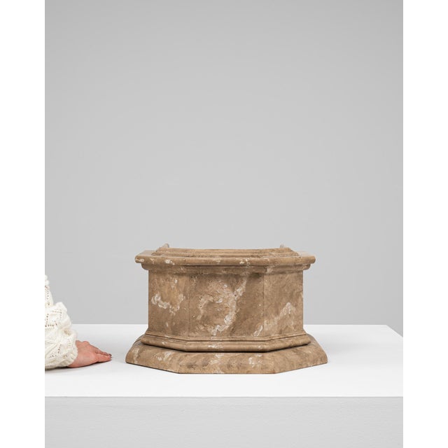 20th Century French Wooden Pedestal For Sale - Image 10 of 18