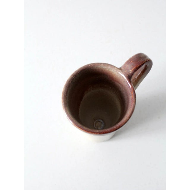 Vintage Studio Pottery Mug For Sale - Image 11 of 13
