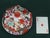 Antique Covered Dish Bowl Lid Japanese Red Satsuma Hand Painted Oriental Signed For Sale - Image 16 of 17