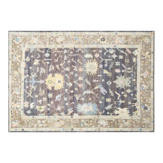 1960s Turkish Oushak Rug For Sale