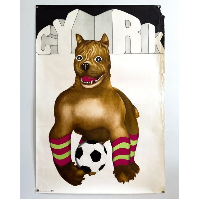 Original Circus Poster by Danuta Żukowska, 1973 For Sale - Image 3 of 11