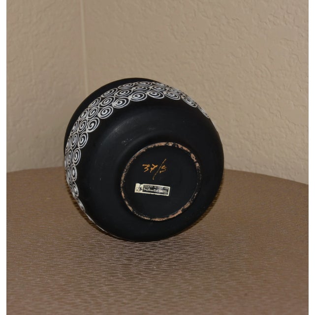 Mid-Century Modern Bitossi Aldo Londi for Rosenthal Netter Mid-Century Italian Pottery Bowl For Sale - Image 3 of 8