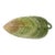 Mid 20th Century Large Italian Hand Painted Banana Leaf Ceramic Platter For Sale