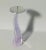 1980s Purple Murano Glass Candlestick For Sale - Image 4 of 6