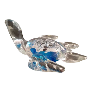 1960s Murano Art Glass Turtle Figurine