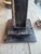 Vintage Black Wooden Table Lamp For Sale - Image 4 of 14