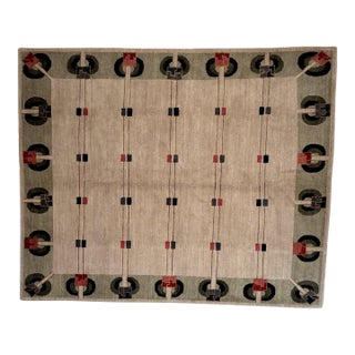 Silk and Wool Nepalese , 8'2" X 10' For Sale