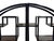 Black Black Lacquer Moon Gate Round Shelves Wood Display Curio Cabinet Room Divider For Sale - Image 8 of 12