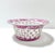 Pink Vintage Pink Chinoiserie Reticulated Porcelain Centerpiece Bowl / Decorative Fruit Bowl For Sale - Image 8 of 10