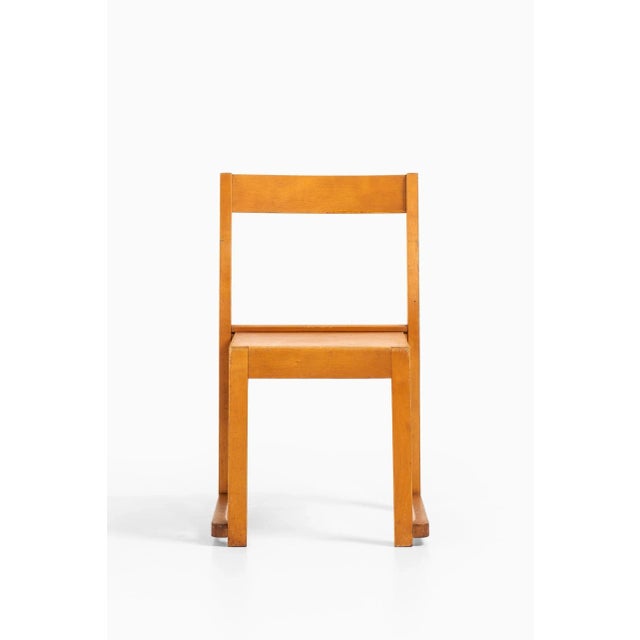 1930s Swedish Children's Chairs by Sven Markelius, Set of 3 For Sale - Image 5 of 6