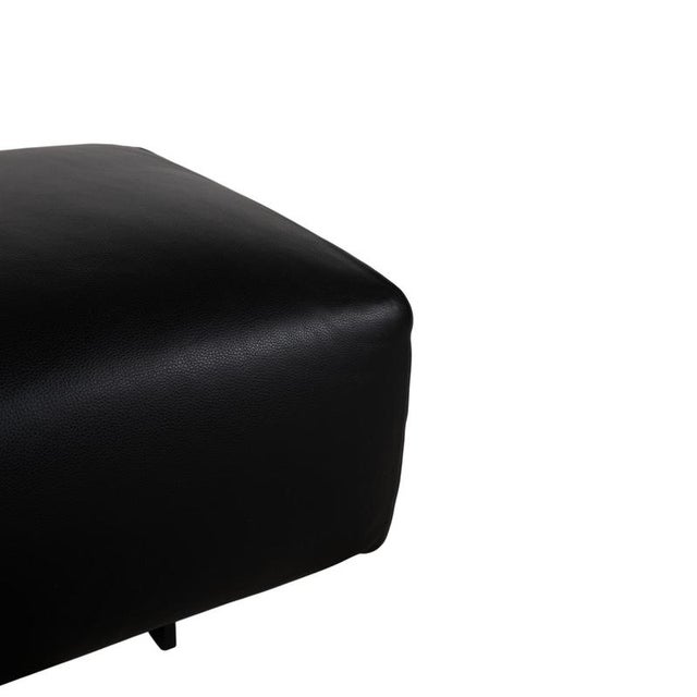 Moss Leather Three-Seater Sofa with Ottoman from COR, Set of 2 For Sale - Image 9 of 18