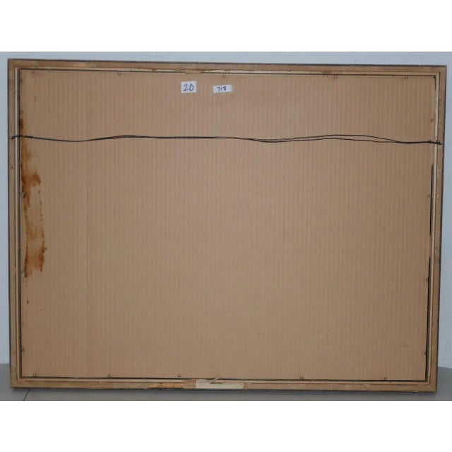 Jack Hambleton (1916-1988) Snowy Industrial Landscape Watercolor C.1970 For Sale - Image 9 of 10