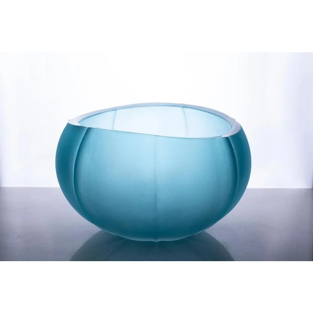 Incisioni Linae medium vase by Purho Dimensions: D35 x H23 cm Materials: Glass other colours and dimensions are available....