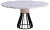 White Marble Mewoma Dining Table by Jonah Takagi For Sale