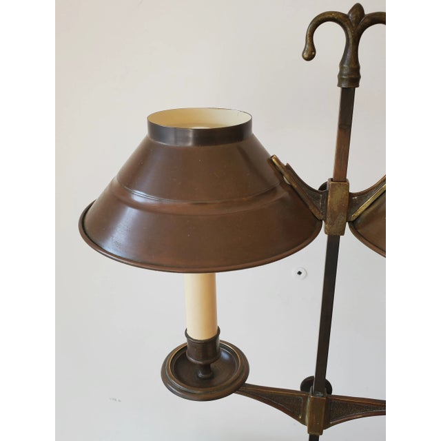 Vintage French Bouillotte Table Lamp For Sale - Image 4 of 8
