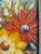 Mid-Century Modern Vintage Still Life Vase of Flowers Painting Framed For Sale - Image 3 of 12
