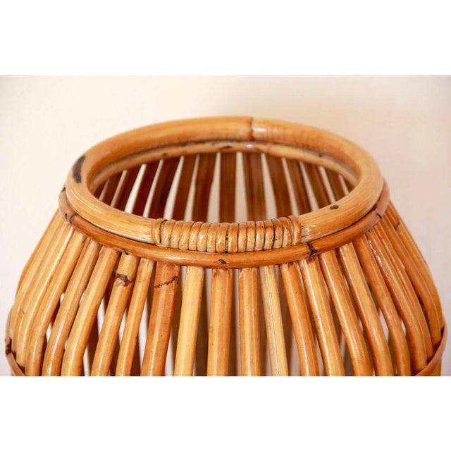 Bamboo Umbrella Stand, Italy, 1970s For Sale - Image 4 of 10