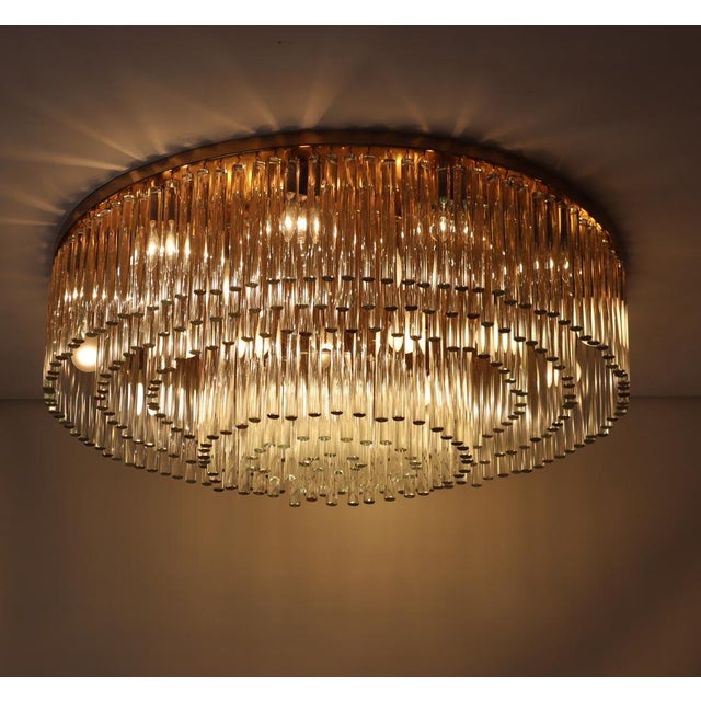 Large Crystal Chandelier from Palwa, 1970s For Sale - Image 14 of 18