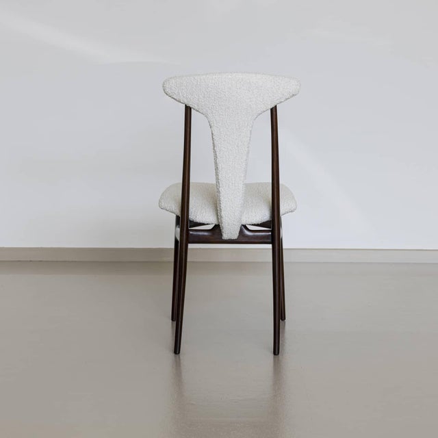 Set of four Side Chairs, Italy 1950s For Sale - Image 9 of 18