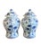 Blue Chinoiserie Blue & White Cherry Blossom Ginger Jars - A Pair For Sale - Image 8 of 8
