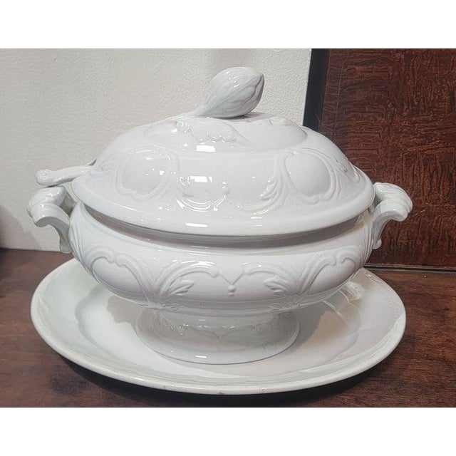 Mid 19th Century Ironstone Serve-Ware - Collection of 10 Pieces For Sale - Image 16 of 18
