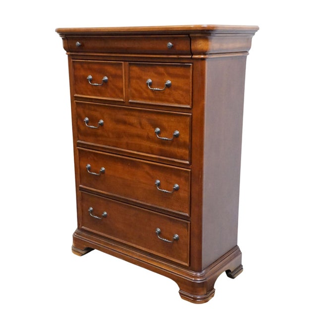 LEGACY FURNITURE Solid Cherry Contemporary Traditional 42" Chest of Drawers 9180-2200 55" High 42" Wide 19" Deep We...