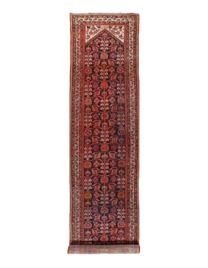 Pasargad Navy Persian Runner- 3'4'' X 16'11''