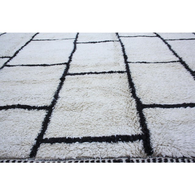 Early 21st Century Vintage Moroccan Rug - 10' X 14' For Sale - Image 4 of 6