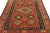 Tribal Handwoven Vintage Tribal Kilim in Red, Brown and Green Medallion Patterns For Sale - Image 3 of 8