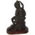 19th Century Signed Bronze Seated Man Figure For Sale